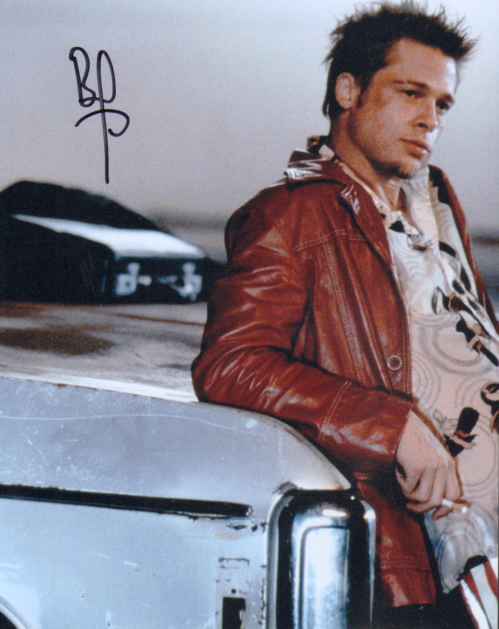 Brad Pitt as Tyler Durden in Fight Club Signed 8x10 Photo