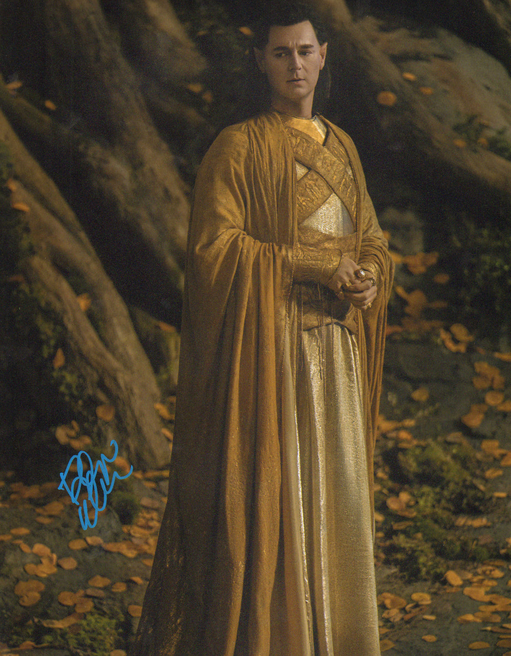 Benjamin Walker as High King Gil-Galad in The Lord of the Rings: The Rings of Power Signed 11x14 Photo