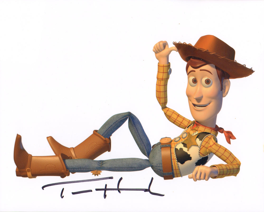 Tom Hanks as Woody in Disney / Pixar's Toy Story Signed 8x10 Photo