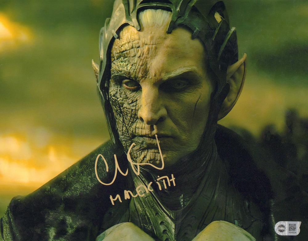 Christopher Eccleston as Malekith in Thor: The Dark World (SWAU) Signed 11x14 Photo with Character Name