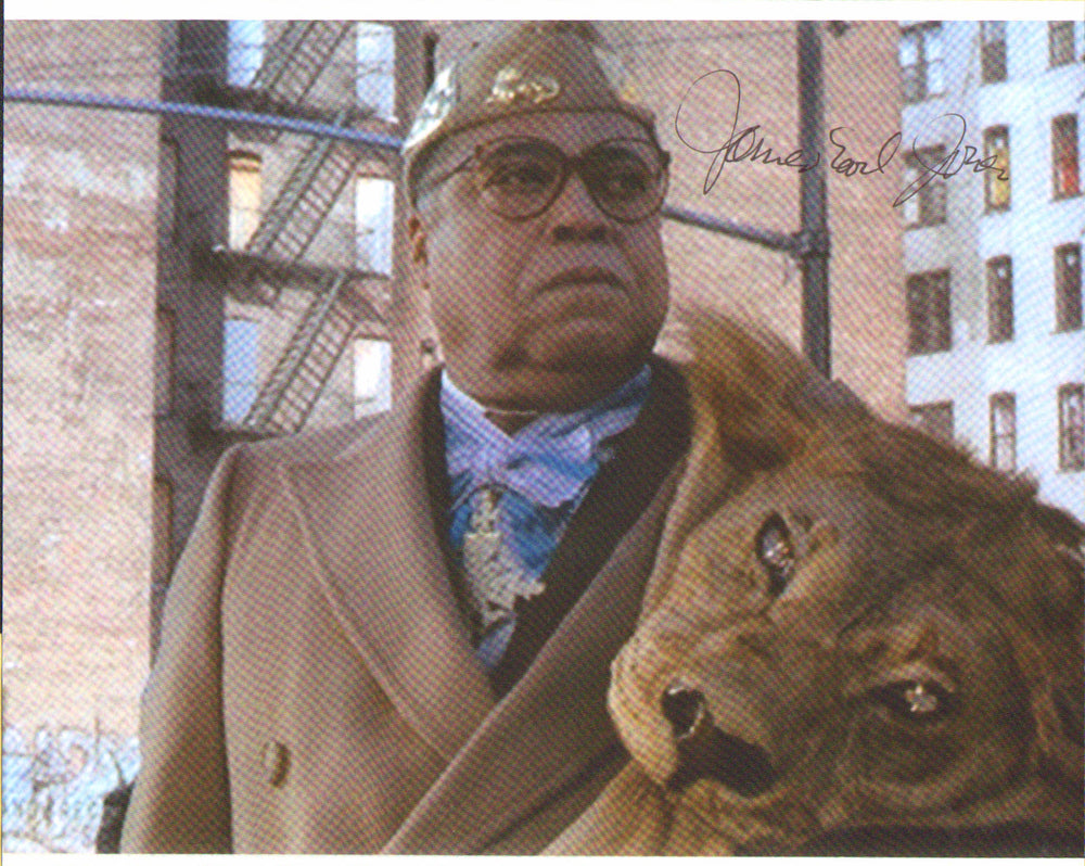 James Earl Jones as King Jaffe Joffer in Coming to America Signed 8x10 Photo