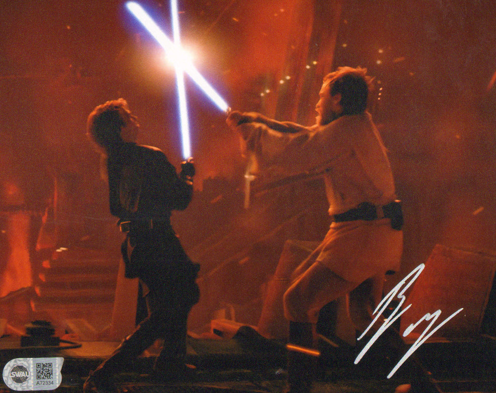 Ewan McGregor as Obi-Wan Kenobi in Star Wars Episode III: Revenge of the Sith (SWAU) Signed 8x10 Photo