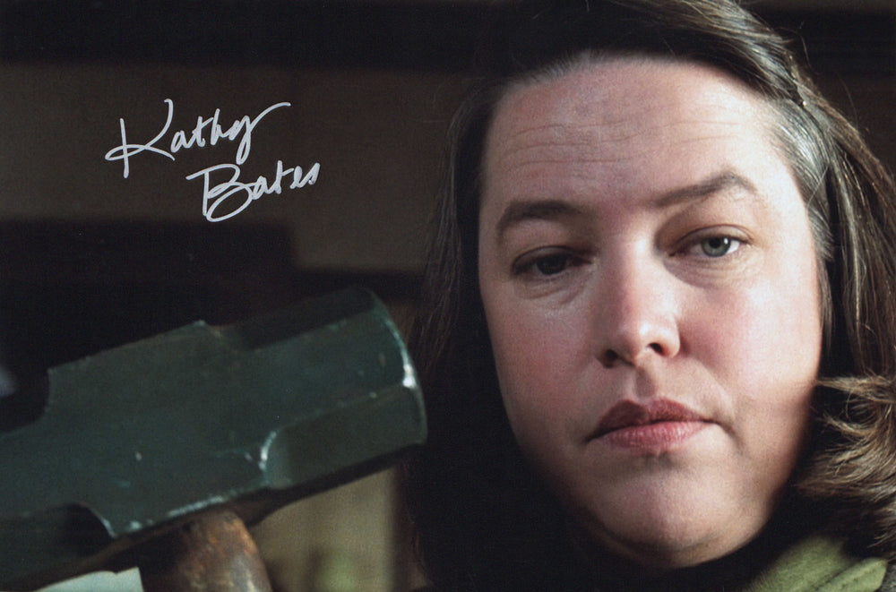 Kathy Bates as Annie Wilkes in Stephen King's Misery Signed 12x18 Photo