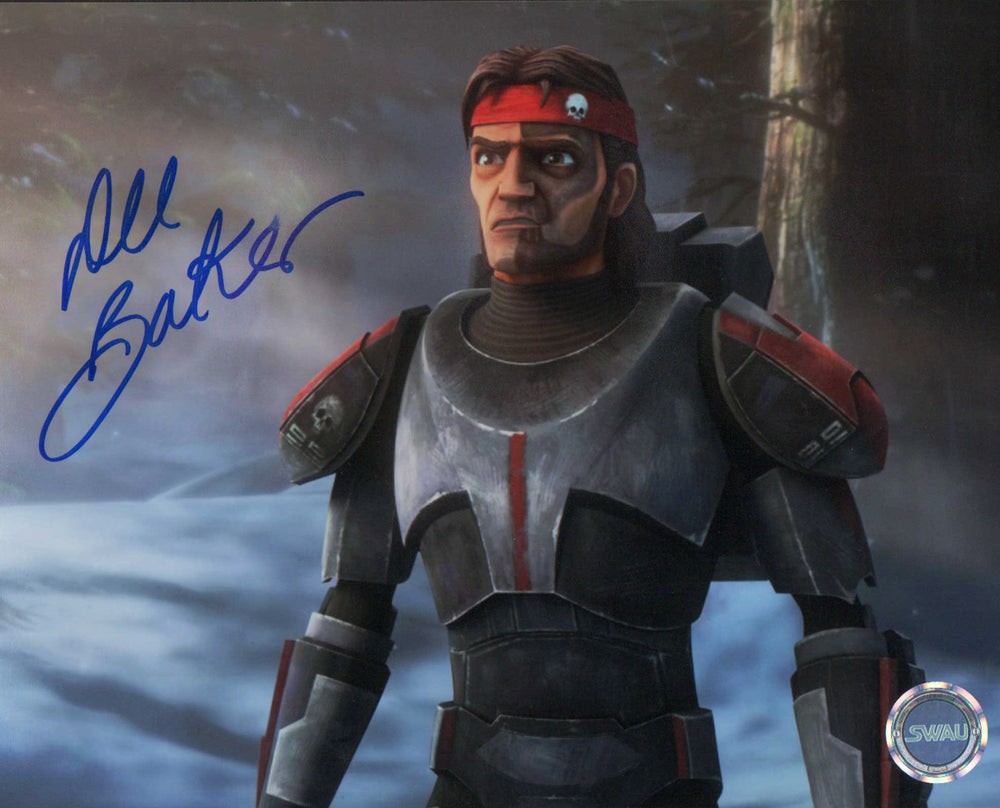 Dee Bradley Baker as Hunter in Star Wars: The Bad Batch (SWAU Witnessed) Signed 8x10 Photo