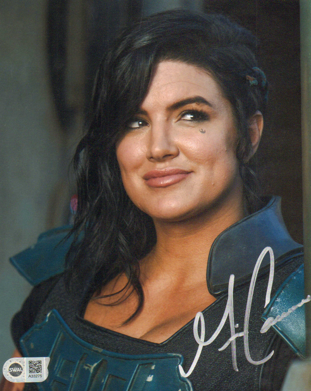Gina Carano as Cara Dune in Star Wars: The Mandalorian (SWAU) Signed 8x10 Photo