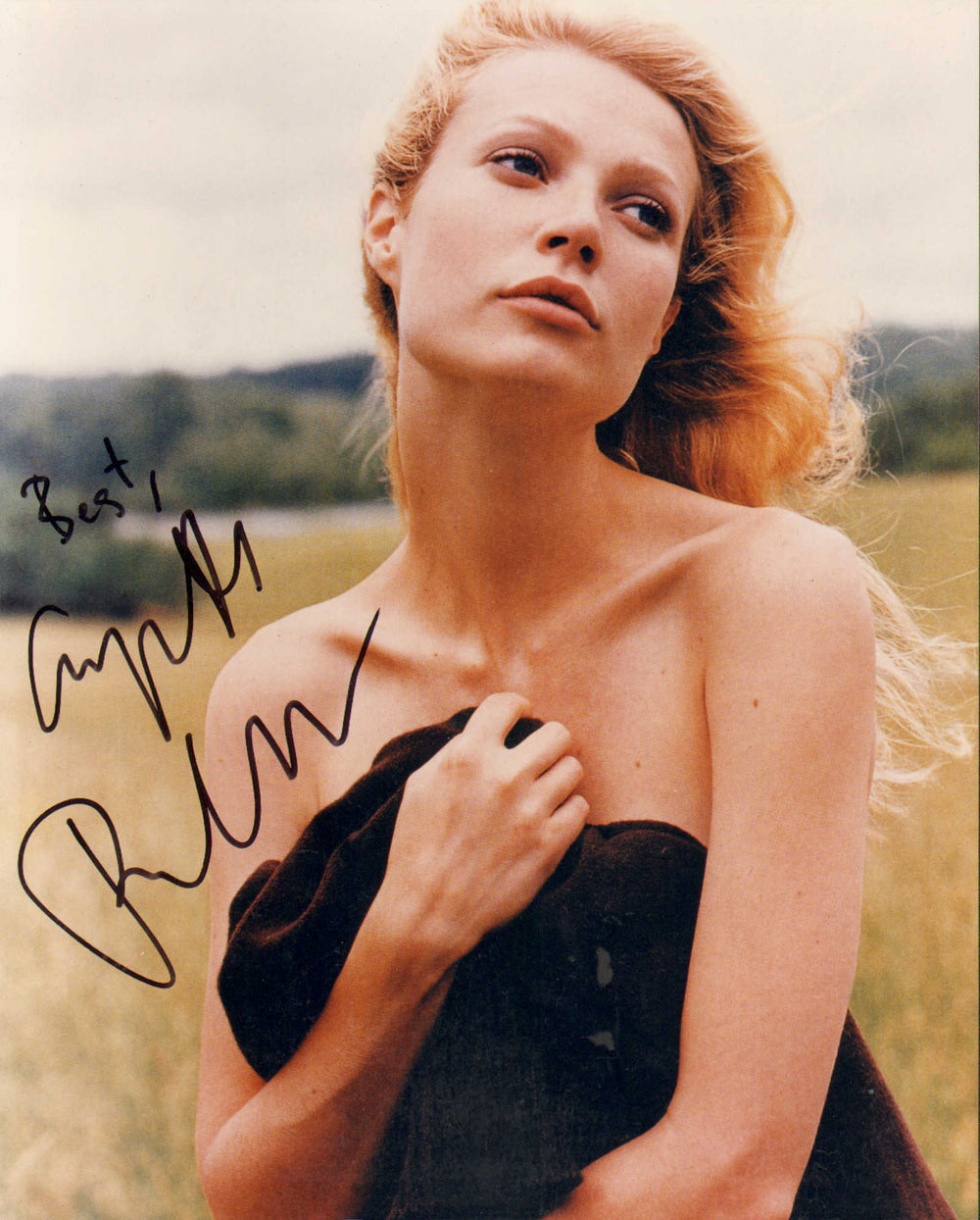 Gwyneth Paltrow from Iron Man, Avengers, Se7en, & Shakespeare in Love Sexy Signed 8x10 Photo