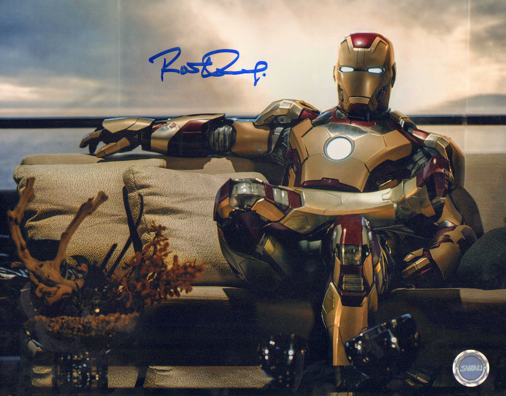Robert Downey Jr. as Iron Man in Iron Man 3 (SWAU) Signed 11x14 Photo