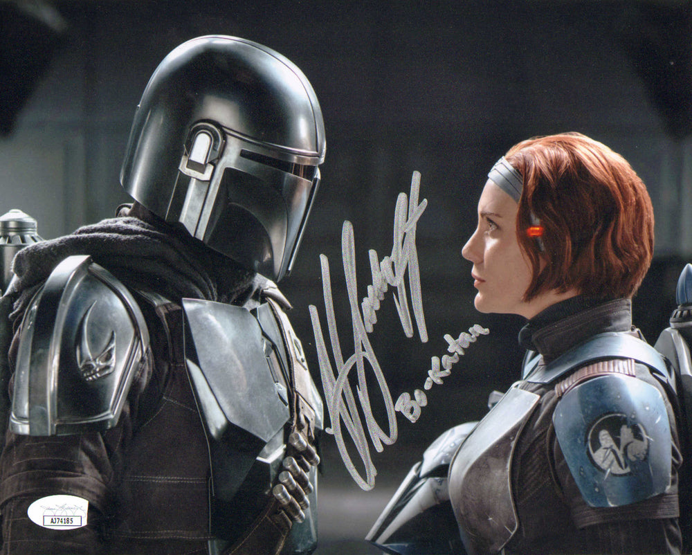Katee Sackhoff as Bo-Katan in Star Wars: The Mandalorian (JSA) Signed 8x10 Photo