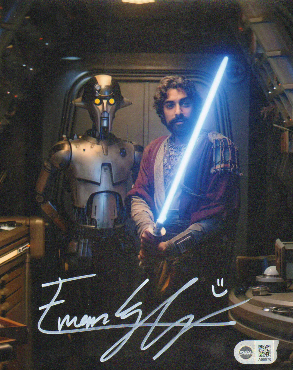 Eman Esfandi as Ezra Bridger in Star Wars: Ahsoka (SWAU) Signed 8x10 Photo