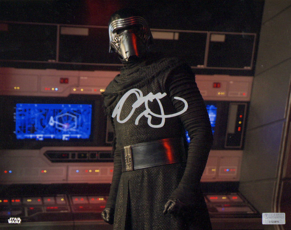 Adam Driver as Kylo Ren in Star Wars: The Force Awakens (Celebrity Authentics) Signed 8x10 Photo