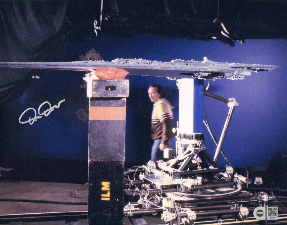 Don Dow Behind the Scenes of Star Wars: The Empire Strikes Back (SWAU) Signed 11x14 Photo