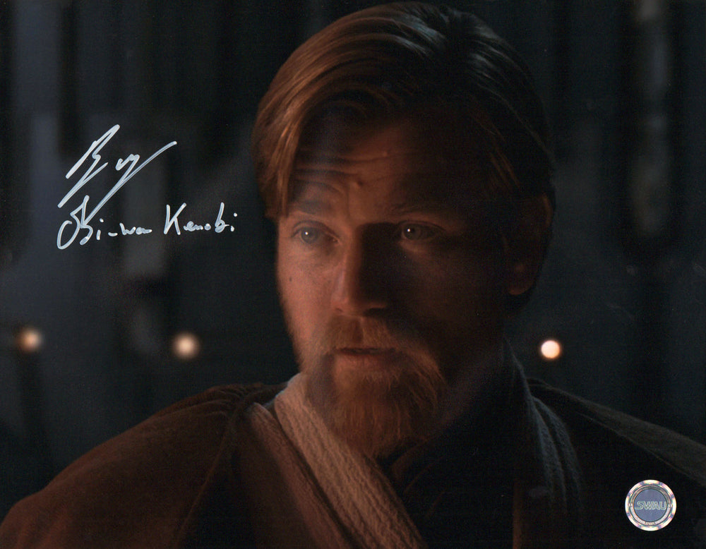 Ewan McGregor as Obi-Wan Kenobi in Star Wars Episode III: Revenge of the Sith (SWAU) Signed 11x14 Photo with Character Name