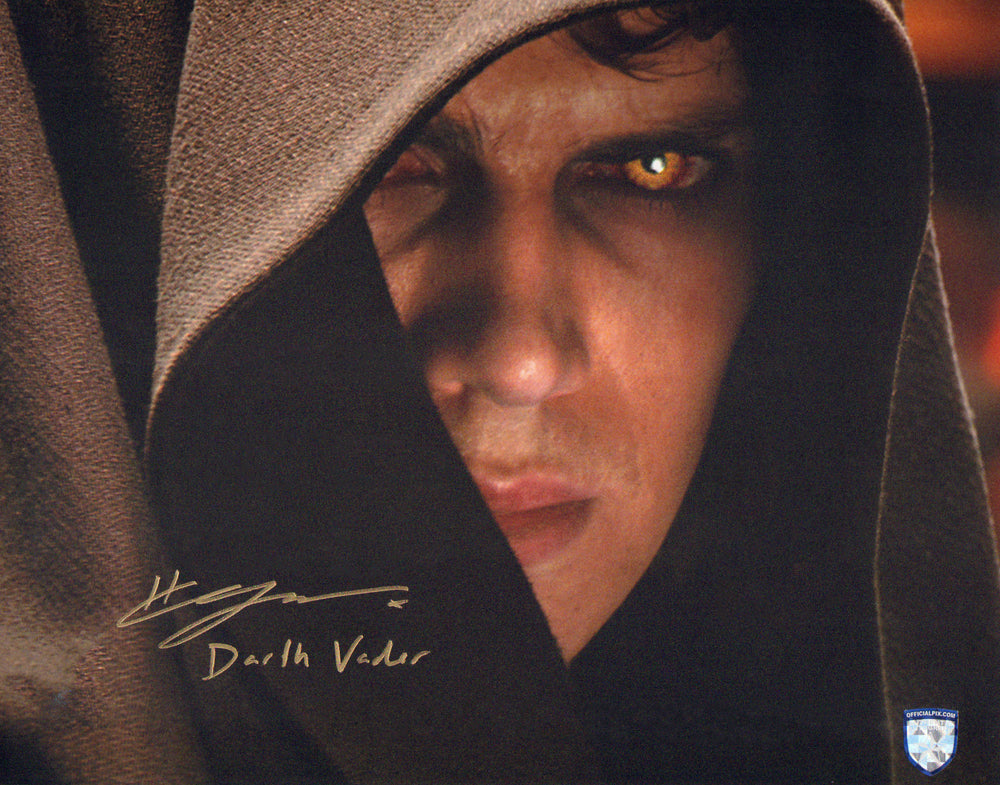 Hayden Christensen as Anakin Skywalker / Darth Vader in Star Wars Episode III: Revenge of the Sith (Official Pix) Signed 11x14 Photo with Character Name
