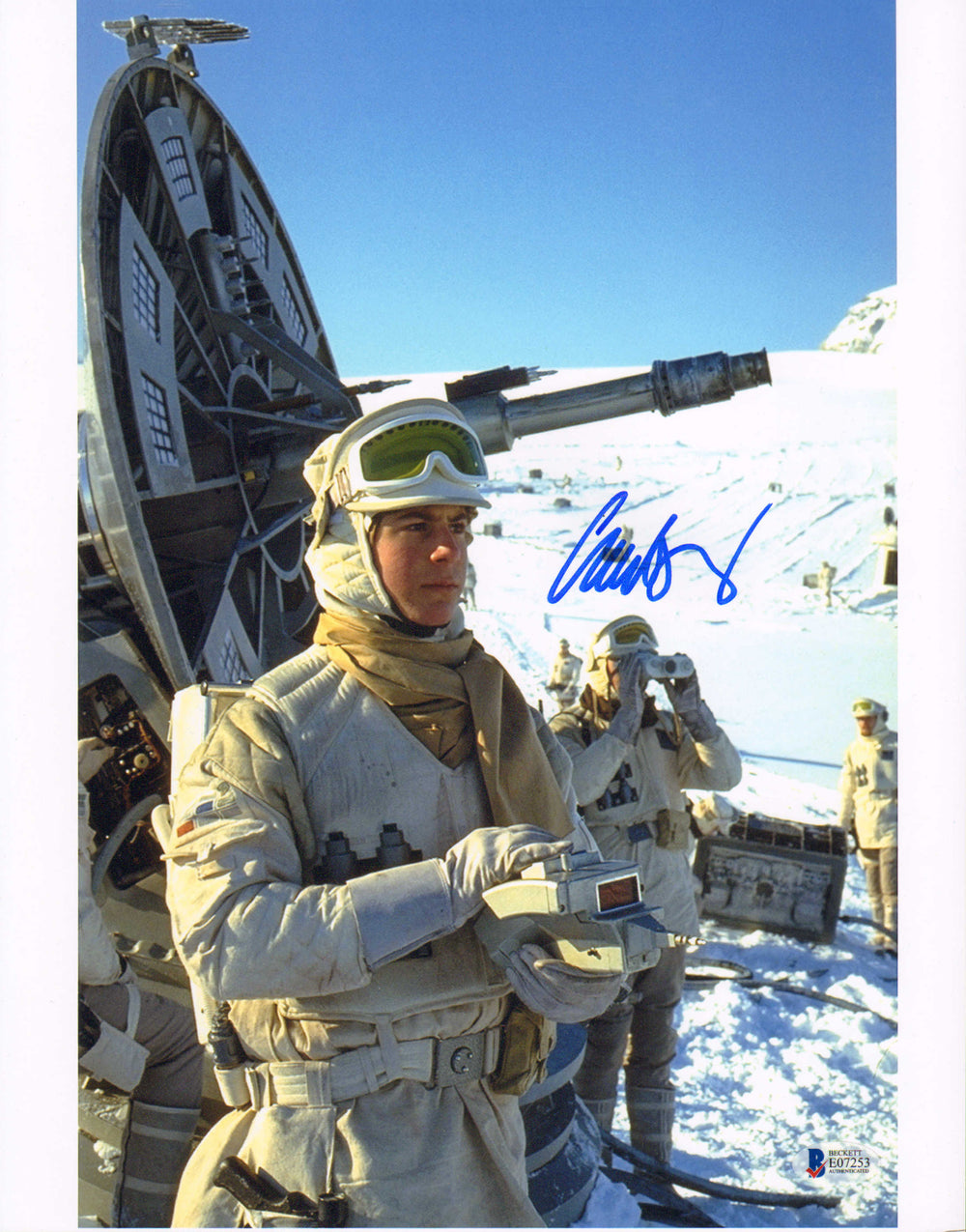 Carl Bang as Hoth Rebel Soldier in Star Wars: The Empire Strikes Back (SWAU) Signed 11x14 Photo