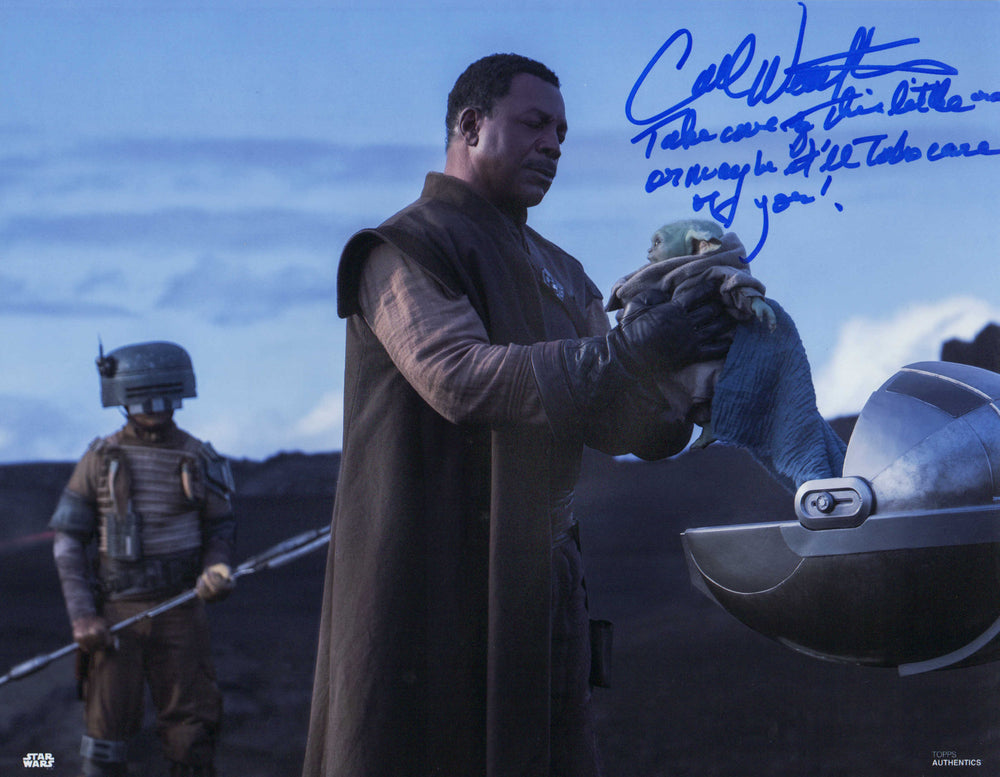 Carl Weathers as Greef Karga in Star Wars: The Mandalorian Signed 11x1 –  SWAU Auction