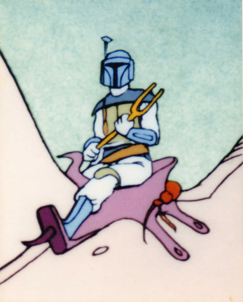 
                  
                    Gabriel Dell as Boba Fett in the Star Wars Holiday Special Signed 5x3 Index Card - Rare
                  
                