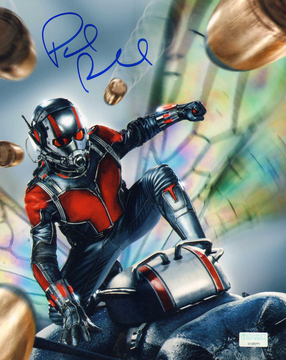 Paul Rudd as Ant-Man in Ant-Man (Celebrity Authentics) Signed 8x10 Photo