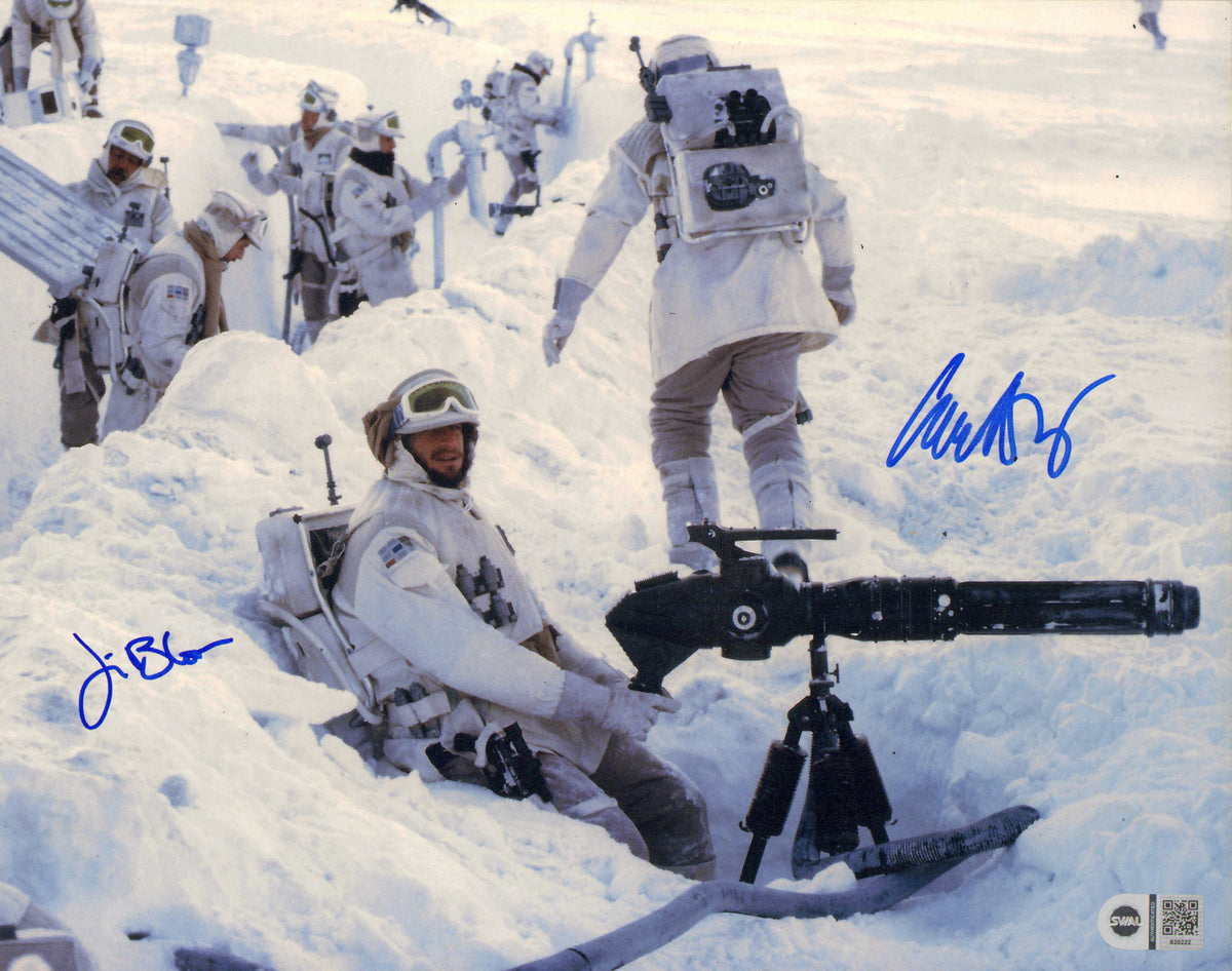 Carl Bang and Jim Bloom as Hoth Rebel Soldiers in Star Wars: The Empir ...