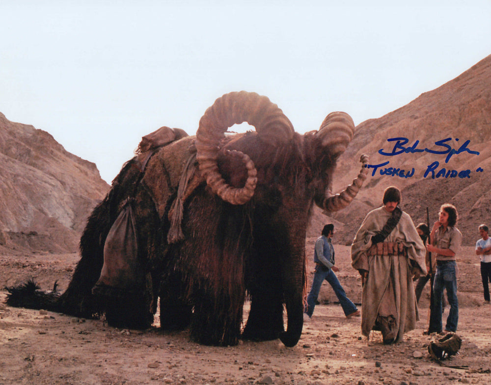 Bob Spiker as Tusken Raider in Star Wars: A New Hope Signed 11x14 Photo