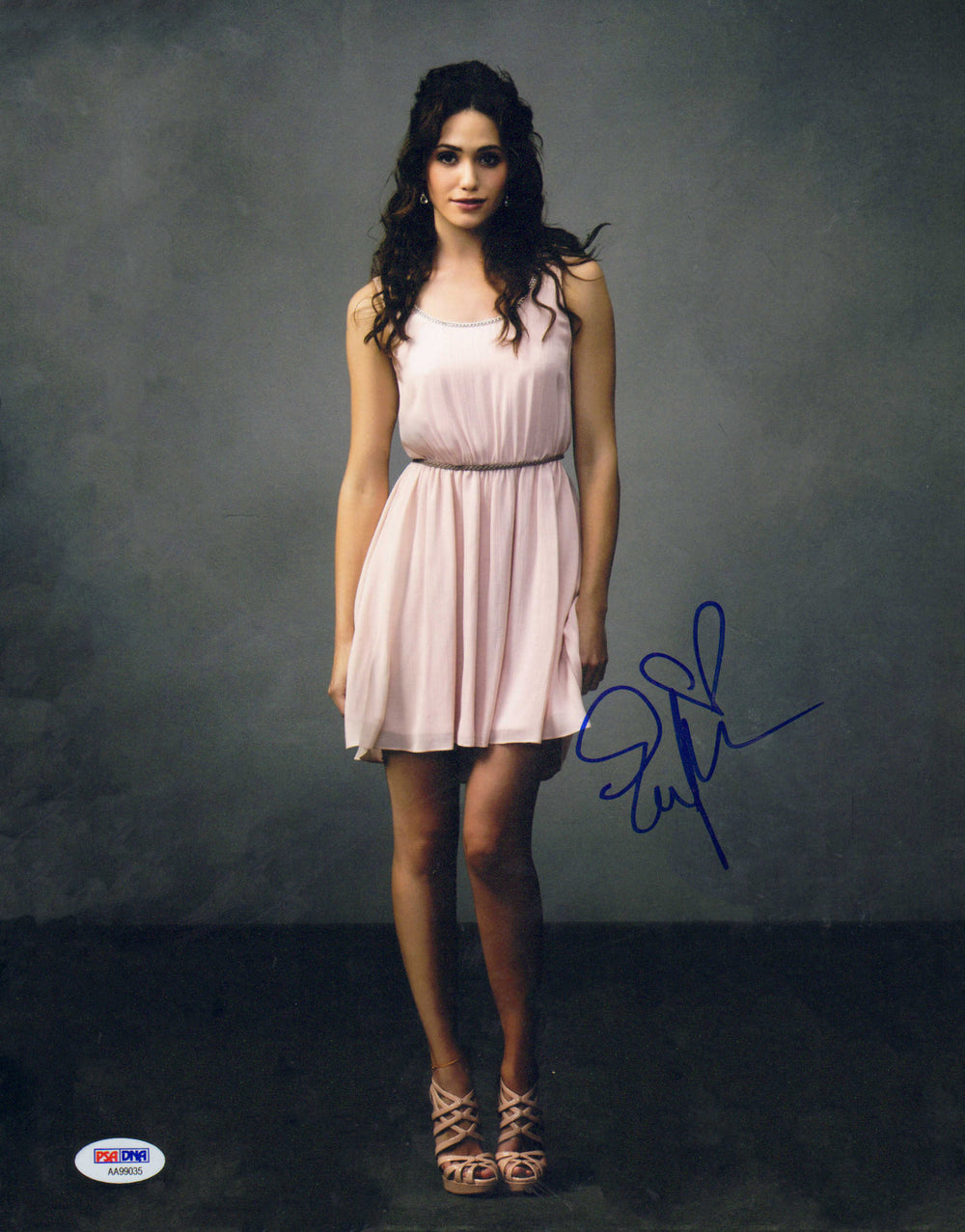 Emmy Rossum from Shameless & The Day After Tomorrow Signed 11x14 Photo