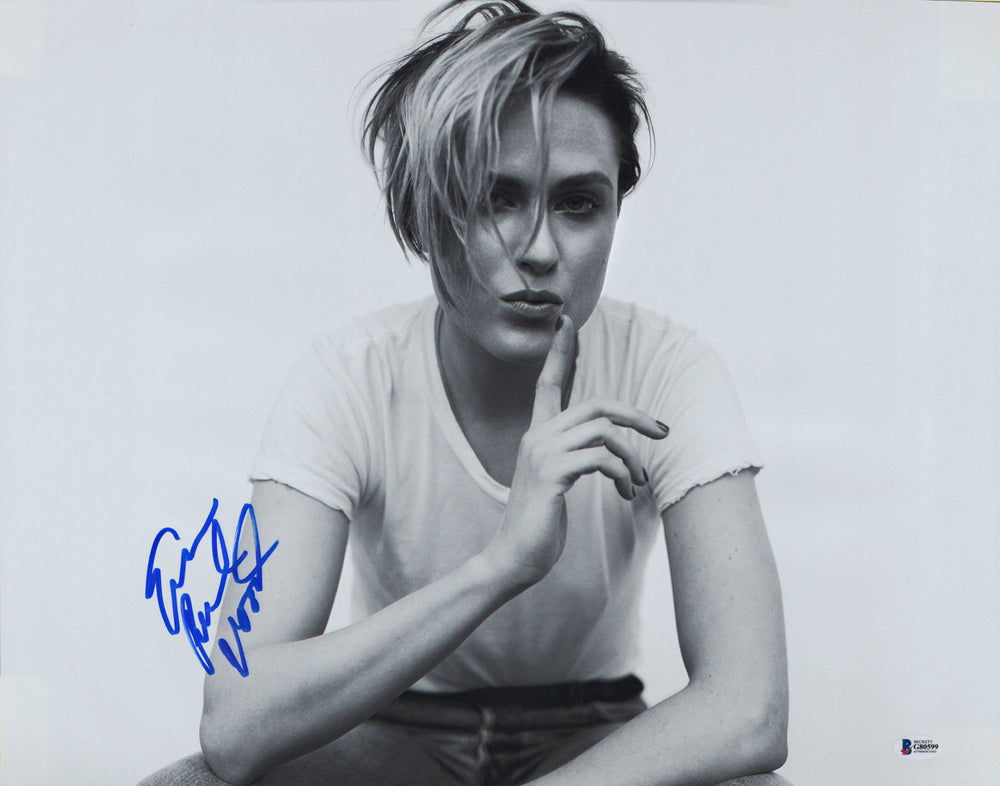 Evan Rachel Wood from Westworld Sexy Signed 16x20 Photo