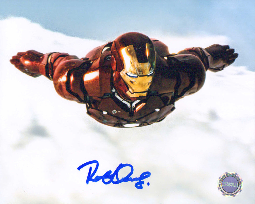 Robert Downey Jr. as Iron Man in Iron Man Signed 8x10 Photo