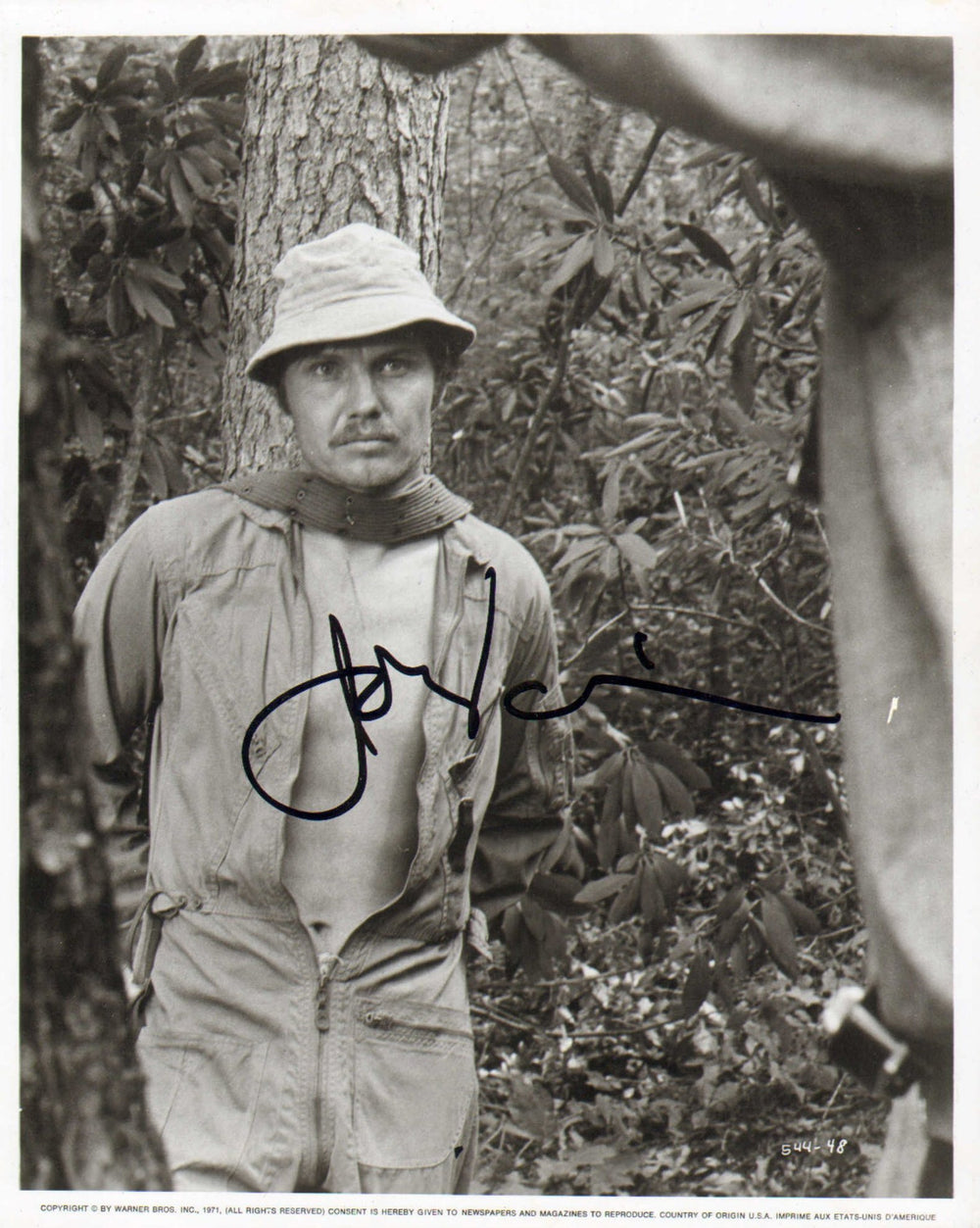Jon Voight as Ed Gentry in Deliverance Signed 8x10 Photo