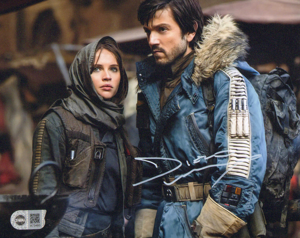 Diego Luna as Cassian Andor in Rogue One: A Star Wars Story (SWAU) Signed 8x10 Photo