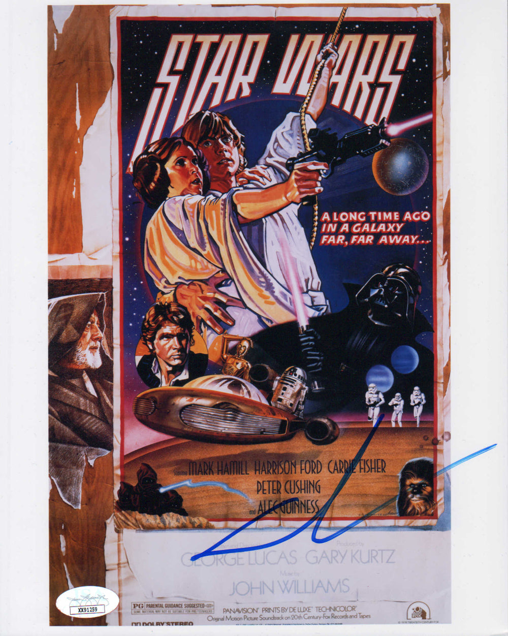 George Lucas Creator/Director of Star Wars: A New Hope Signed 8x10 Photo