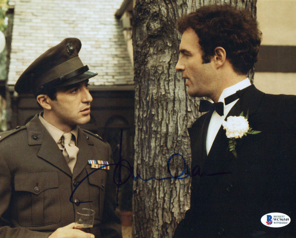 James Caan as Sonny Corleone in The Godfather (Beckett Witnessed) Signed 8x10 Photo