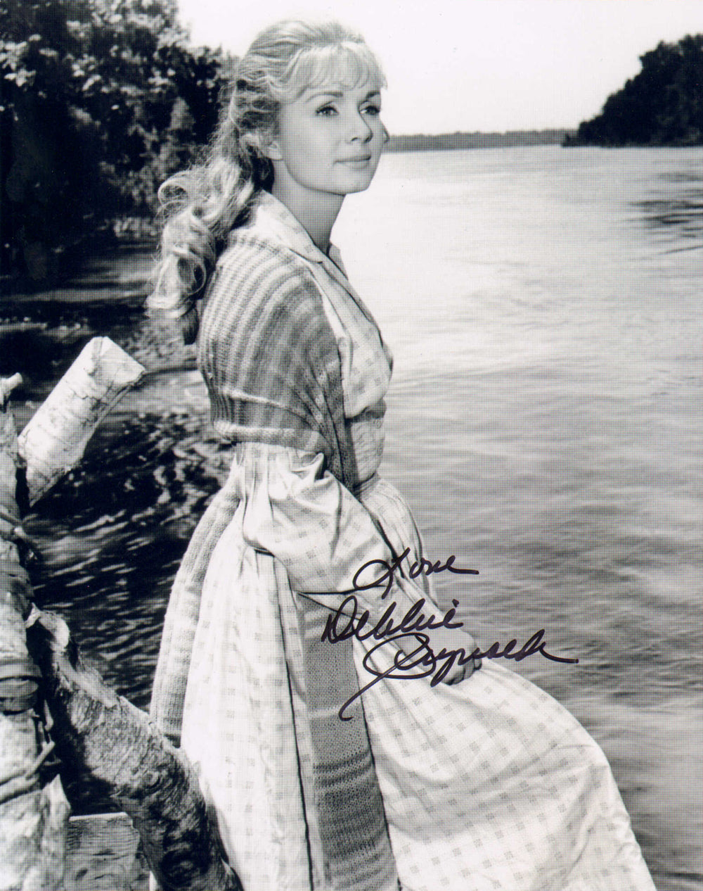 Deddie Reynolds as Lilith Prescott in How the West Was Won Signed 8x10 Photo