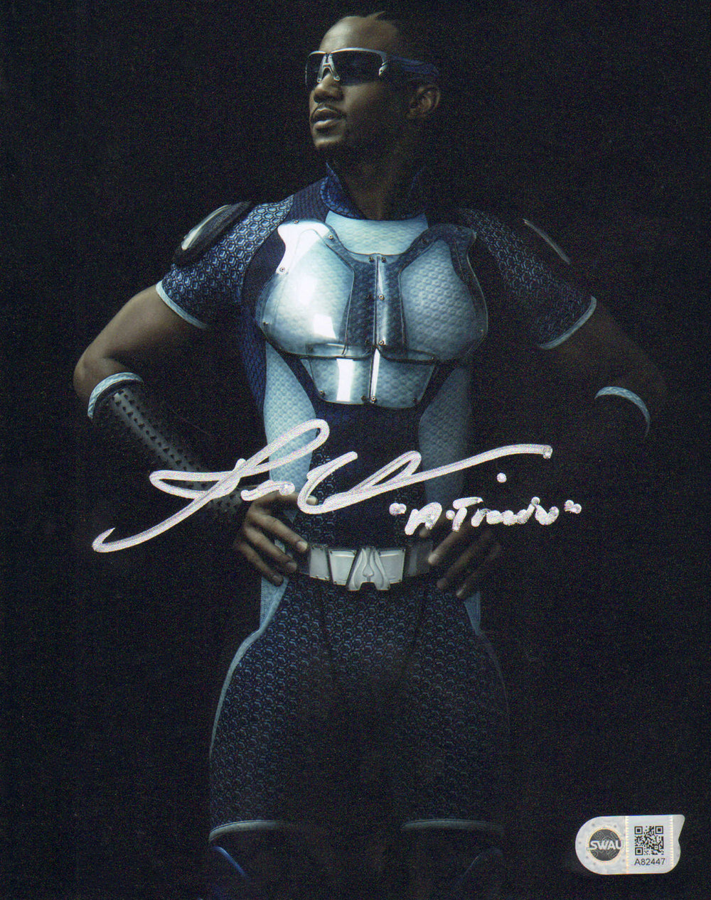Jesse T. Usher as A-Train in The Boys (SWAU) Signed 8x10 Photo with Character Name