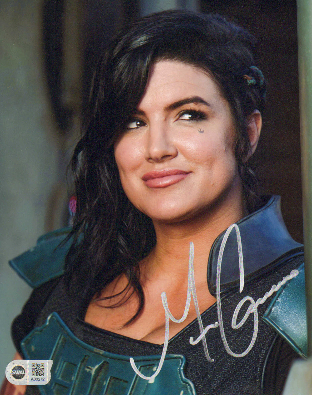Gina Carano as Cara Dune in Star Wars: The Mandalorian (SWAU) Signed 8x10 Photo
