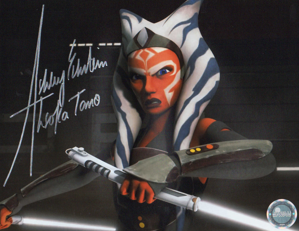 Ashley Eckstein as Ahsoka Tano in Star Wars: Rebels (SWAU Witnessed) Signed 8x10 Photo With Character Name