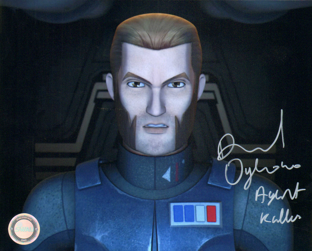 David Oyelowo as Agent Kallus in Star Wars: Rebels (SWAU) Signed 8x10 Photo with Character Name