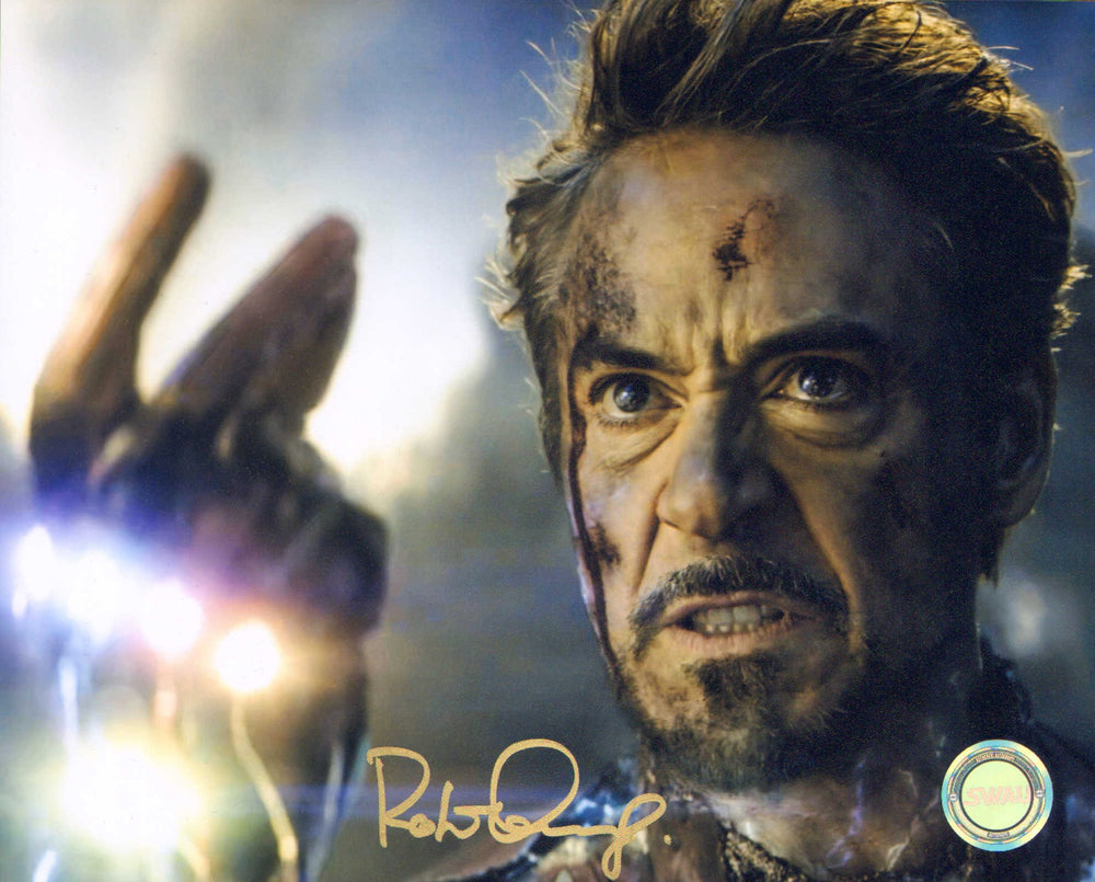 Robert Downey Jr as Tony Stark / Iron Man in Avengers: Endgame (SWAU) Signed 8x10 Photo