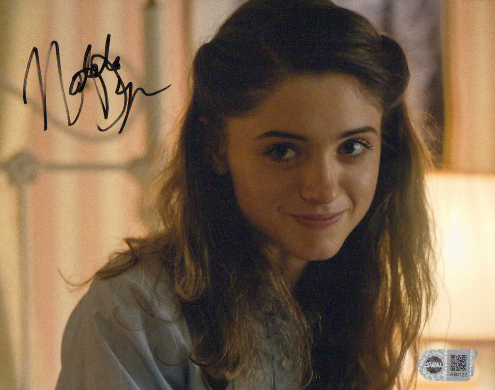 Natalia Dyer as Nancy Wheeler in Stranger Things (SWAU) Signed 8x10 Photo