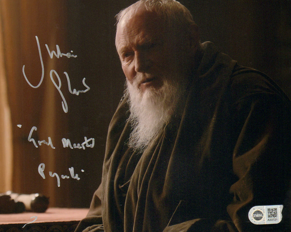 Julian Glover as Grand Master Pycelle in Game of Thrones (SWAU) Signed 8x10 Photo