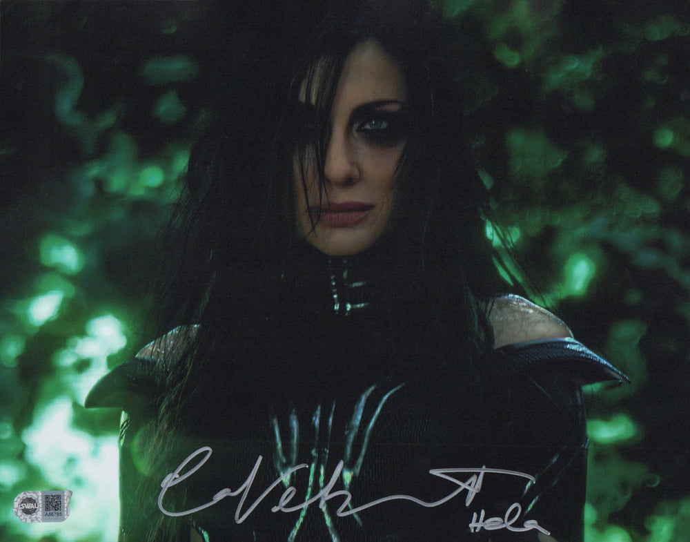 Cate Blanchett as Hela in Thor: Ragnarok (SWAU) Signed 11x14 Photo with Character Name