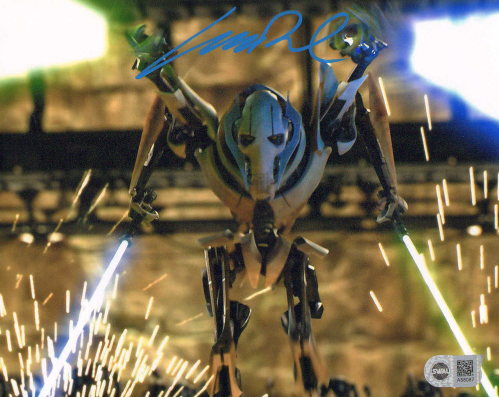 Matthew Wood as General Grievous in Star Wars Episode III: Revenge of the Sith (SWAU) Signed 8x10 Photo