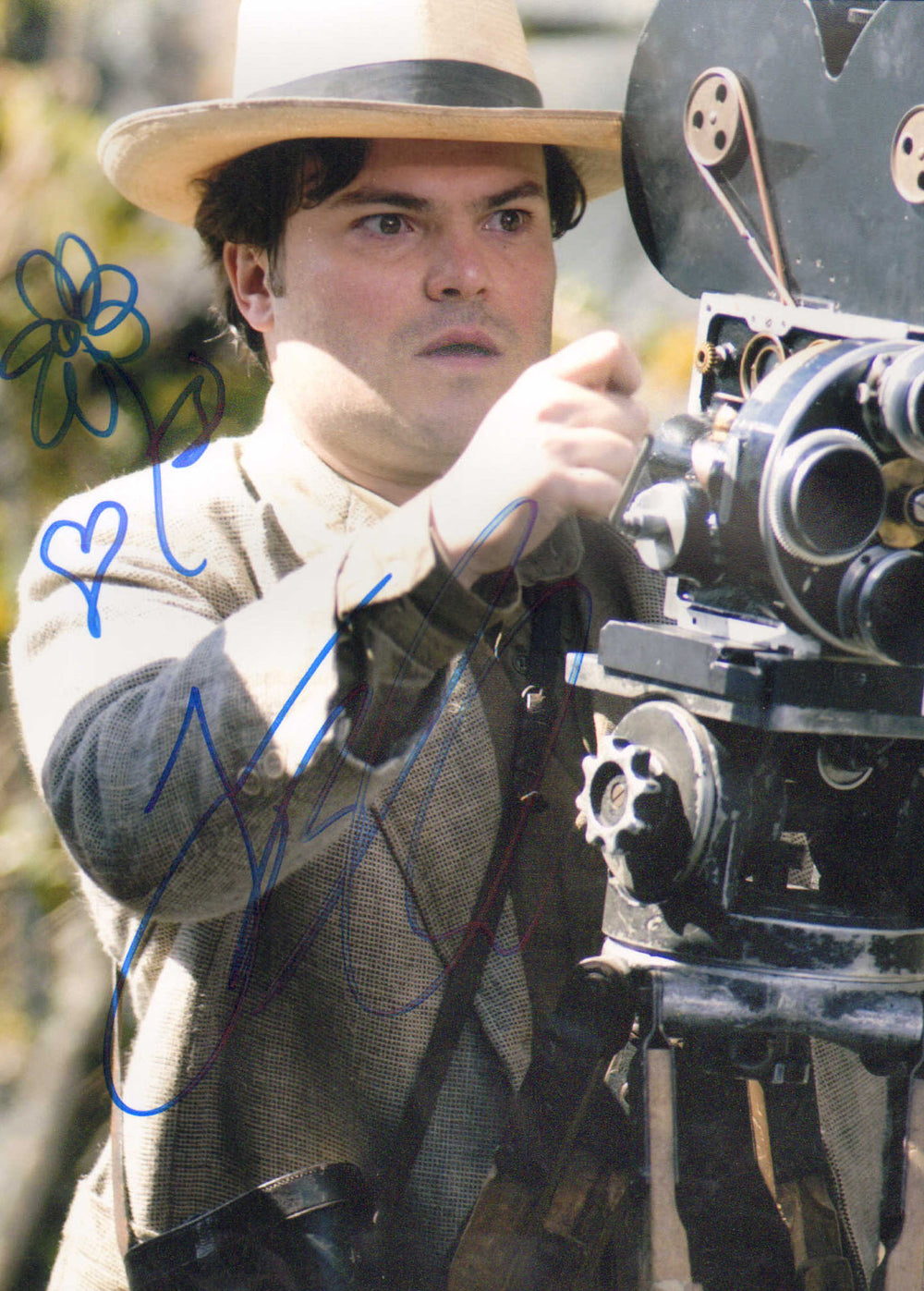 Jack Black as Carl Denham in King Kong Signed 8x10 Photo