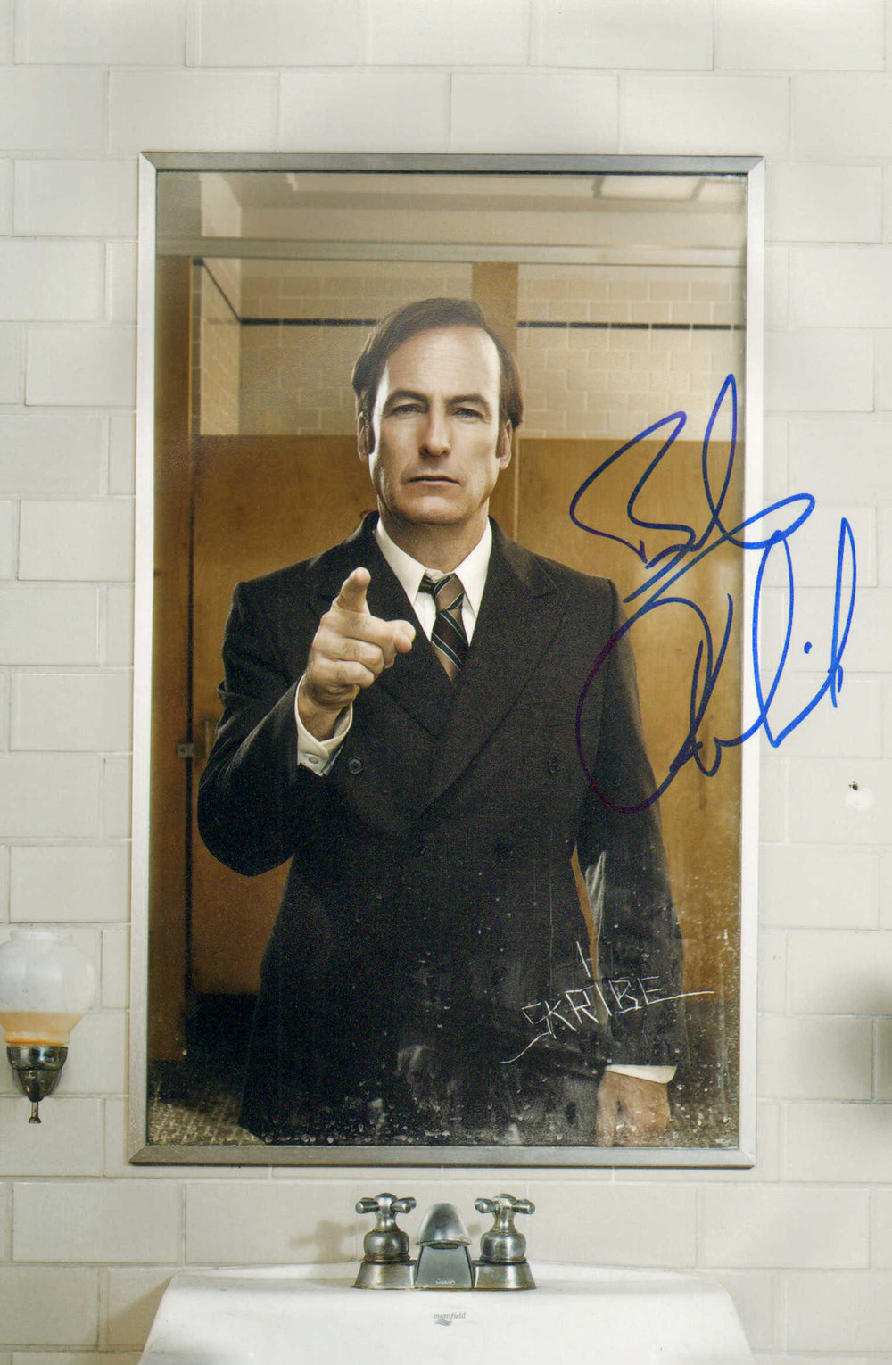 Bob Odenkirk as Saul Goodman In Better Call Saul Signed 8x12 Photo