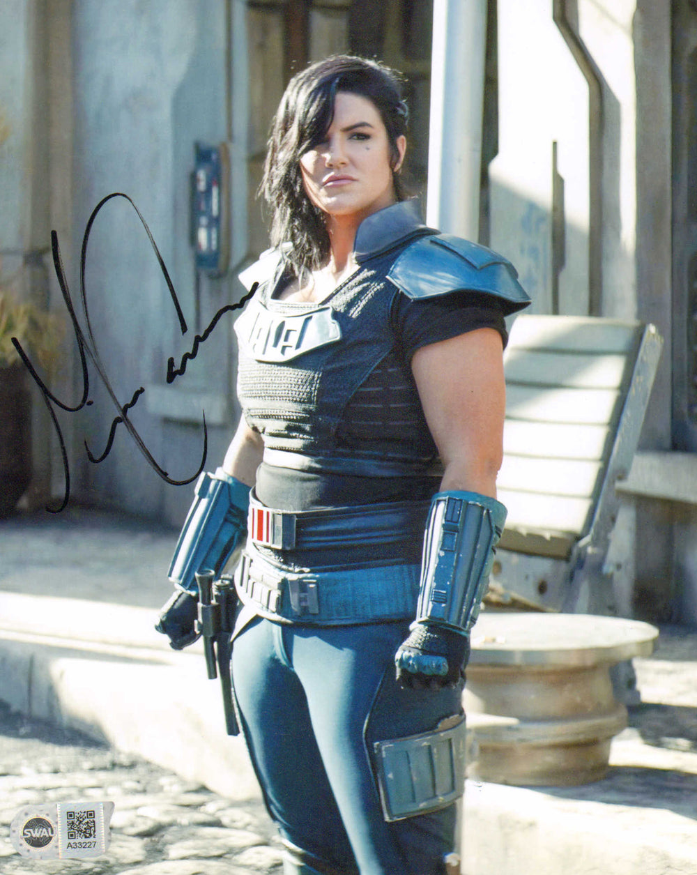 Gina Carano The Mandalorian 8x10 signed photo SWAU COA newest