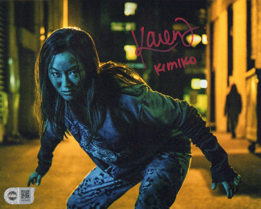 Karen Fukuhara as Kimiko Miyashiro / The Female in The Boys (SWAU) Signed 8x10 Photo