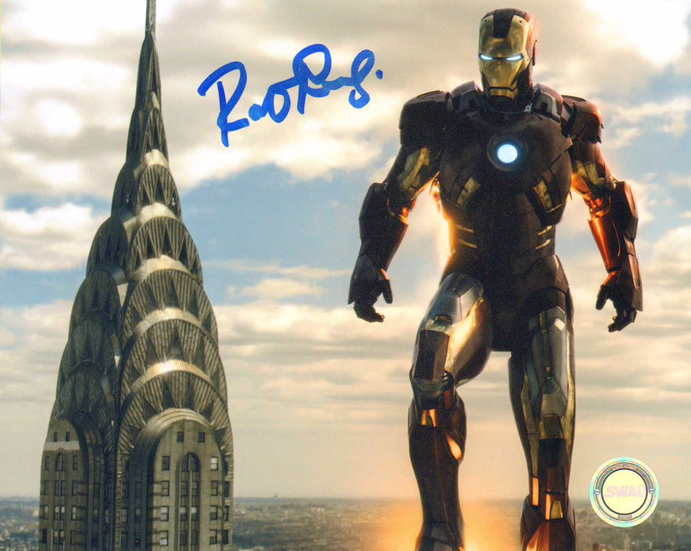 Robert Downey Jr. as Iron Man in The Avengers (SWAU) Signed 8x10 Photo