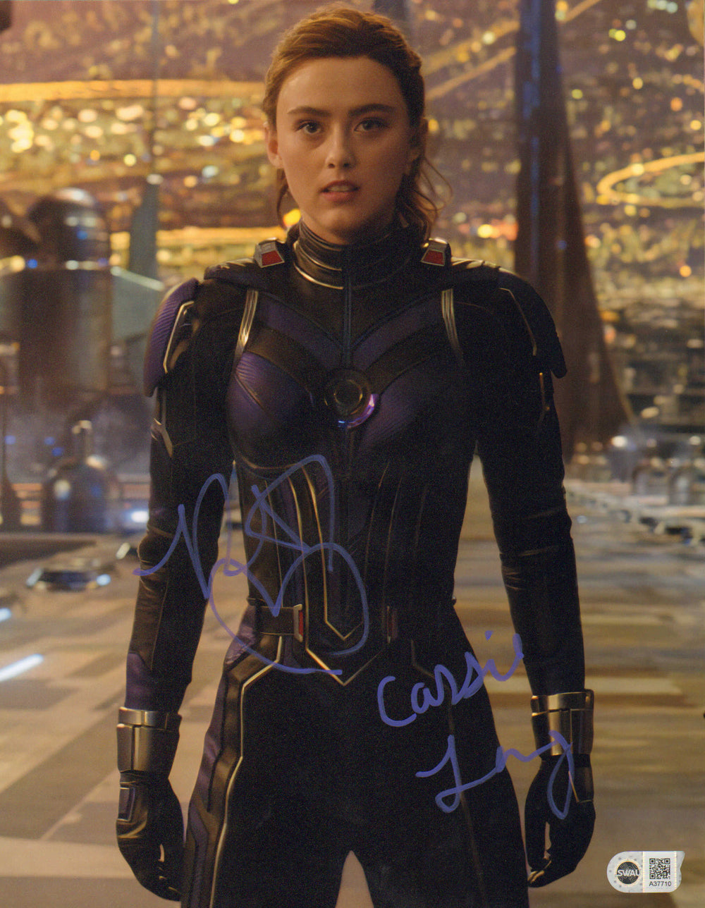 Kathryn Newton as Cassie Lang in Ant-Man & The Wasp: Quantumania (SWAU) Signed 11x14 Photo with Character Name