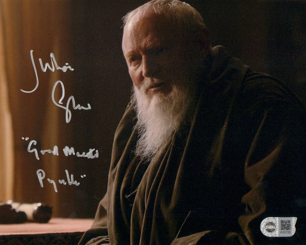 Julian Glover as Grand Master Pycelle in Game of Thrones (SWAU) Signed 8x10 Photo
