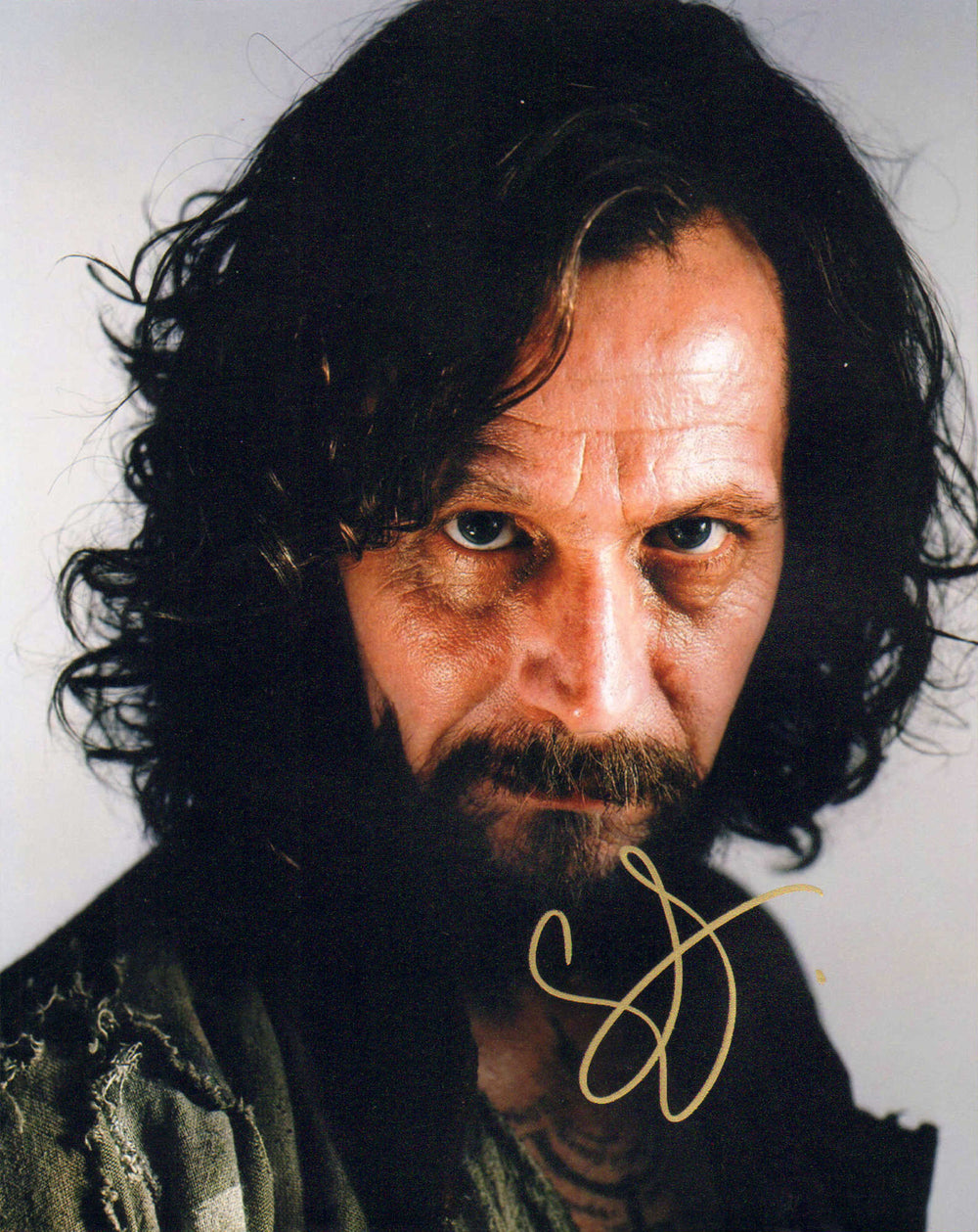 Gary Oldman as Sirius Black in Harry Potter and the Prisoner of Azkaban Signed 8x10 Photo