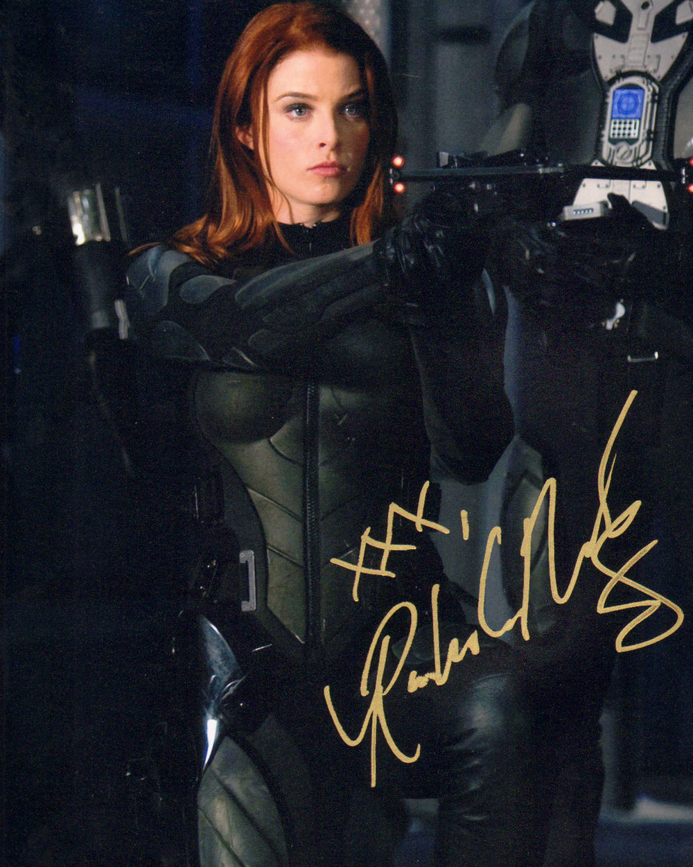Rachel Nichols as Scarlett in G.I. Joe: The Rise of Cobra Signed 8x10 Photo