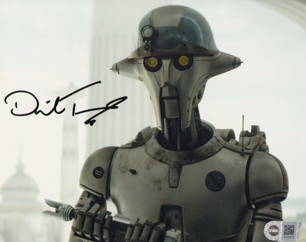 David Tennant as Professor Huyang in Star Wars: Ahsoka (SWAU) Signed 8x10 Photo